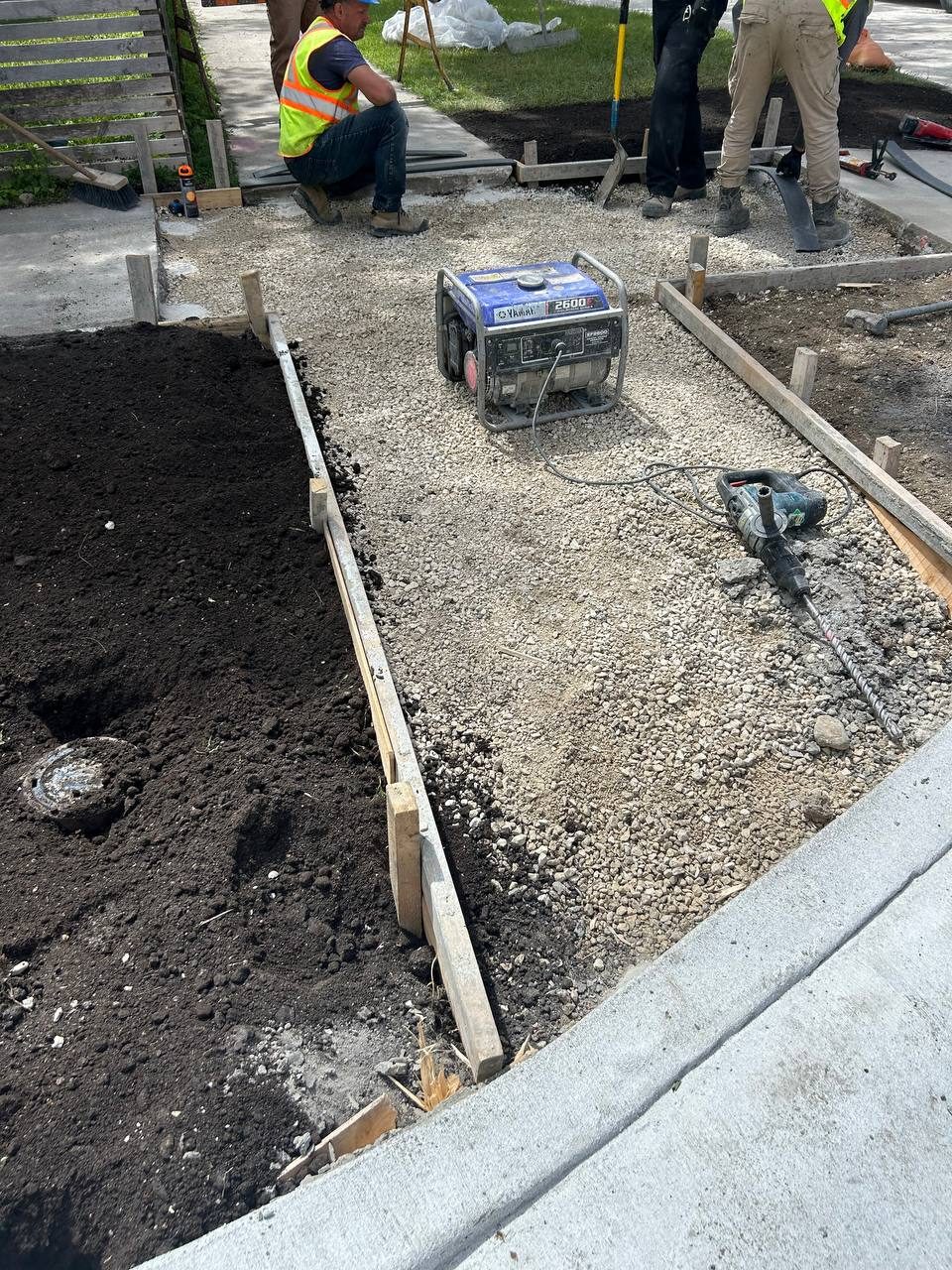 Before: Concrete